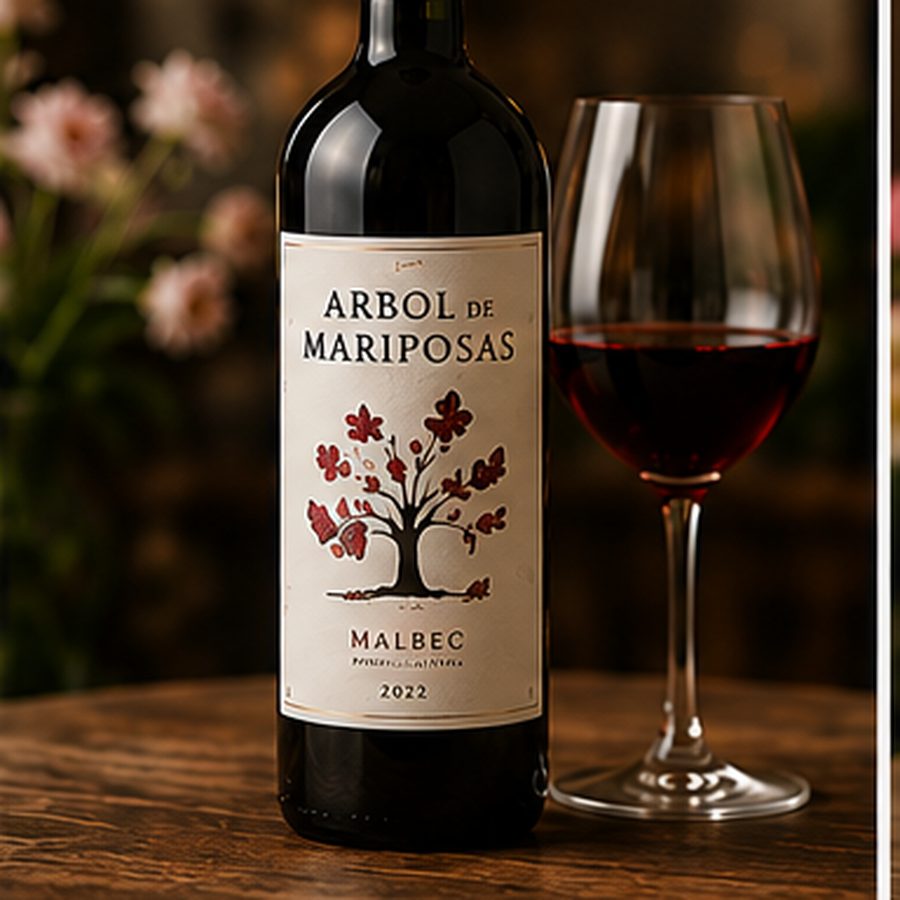 Arbol de Mariposas Malbec